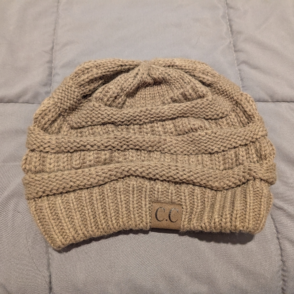 C.C Brand Cable Knit Beanie